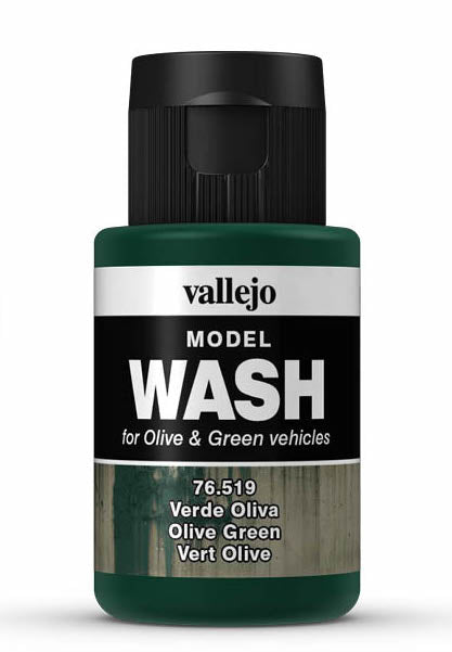Vallejo 76.519 Olive Green Model Wash 35ml Bottle