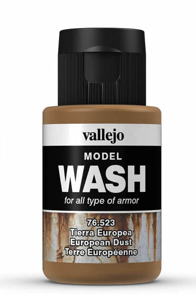 Vallejo 76.523 European Dust Model Wash 35ml Bottle