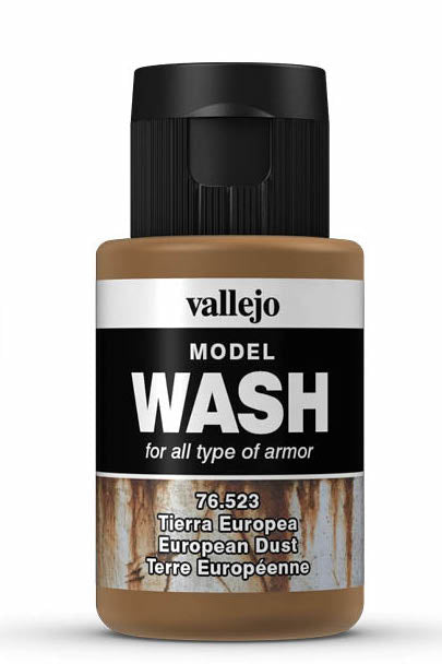 Vallejo 76.523 European Dust Model Wash 35ml Bottle