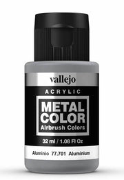 Vallejo 77.701 Aluminum Metal Color 32ml Bottle