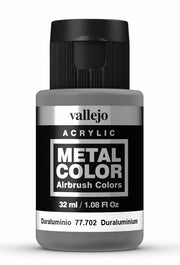 Vallejo 77.702 Duraluminum Metal Color 32ml Bottle
