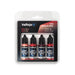 Vallejo 77.254 Ruby Red True Metallic Metal Paint Set (4 Colors)