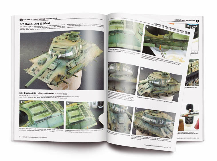 Vallejo Airbrush and Weathering Techniques Book 75.002