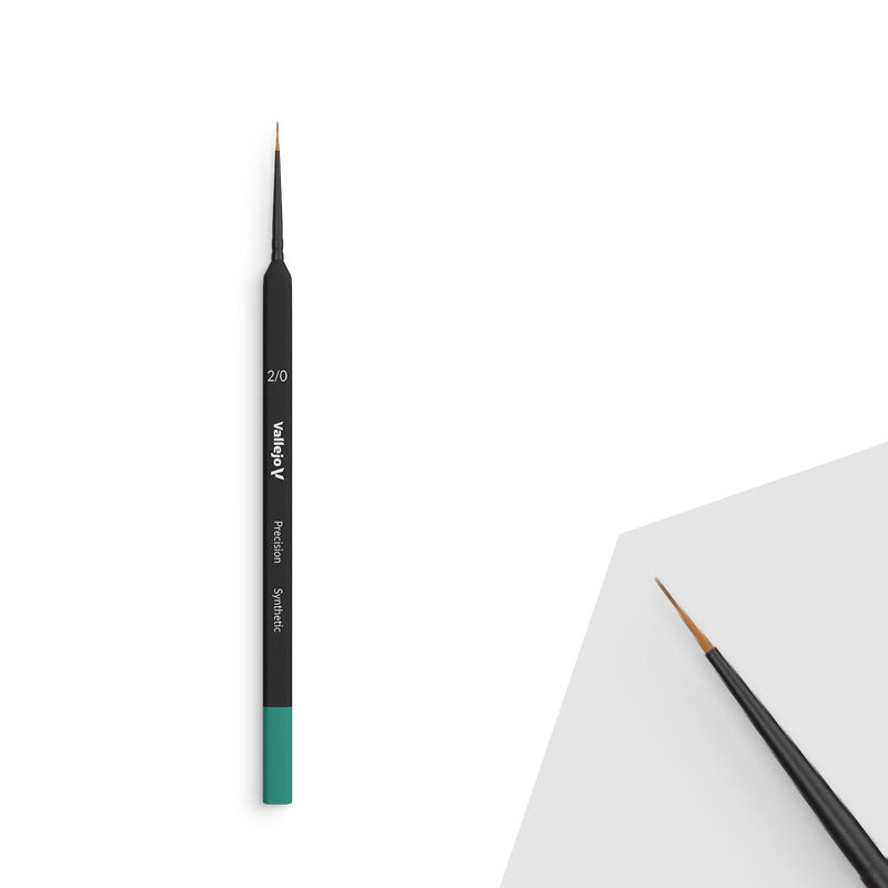 Vallejo B03020 Precision Synthetic 2/0 Round Brush