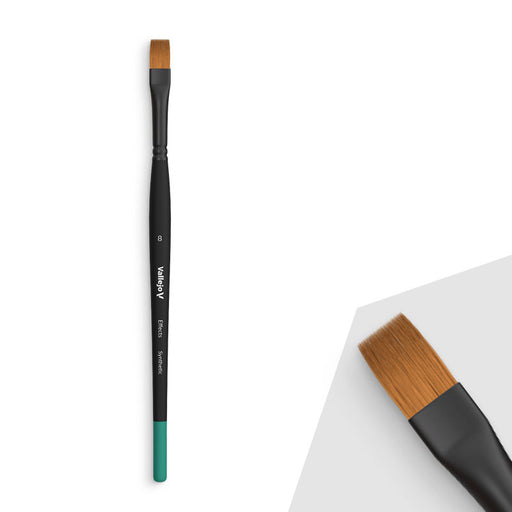 Vallejo B04008 Flat Effects Synthetic 8 Brush