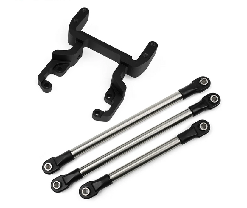 Vanquish VPS07856 Black Currie F9 Servo Mount Kit for SCX10ii