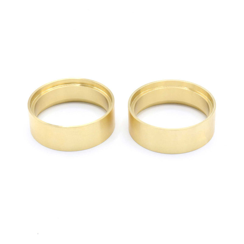Vanquish Products VPS05253 Brass 0.8" 1.9" Wheel Clamp Rings (2 Pack)