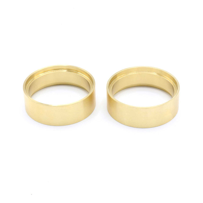 Vanquish Products VPS05253 Brass 0.8" 1.9" Wheel Clamp Rings (2 Pack)