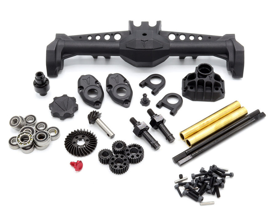 Vanquish Products VPS08601 Black Aluminum Rear F10 Portal Axle Set