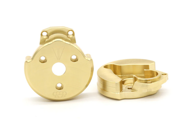 Vanquish Products VPS08652 82g Brass F10 Low Offset Front Portal Cover Weights (1 Pair)