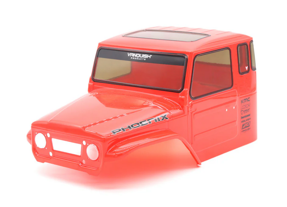Vanquish Products VPS10220 Red VS4-10 Phoenix Pre-Painted Front Cab