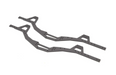 Vanquish Products VPS10405 VRD S23 Carbon Fiber Chassis Rails Set