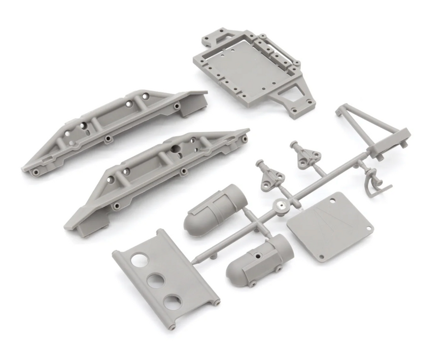 Vanquish Products VPS10505 Grey H10 Optic Cage Components Set (#1)