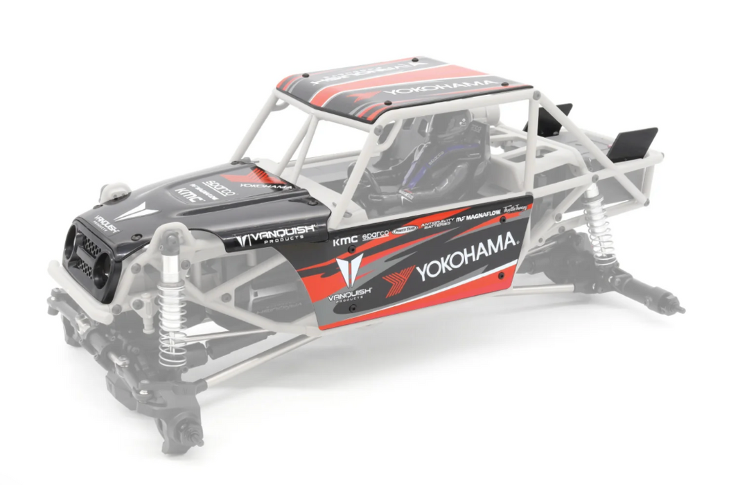 Vanquish Products VPS10509 Black H10 Optic Body Panel Set (Yokohama)