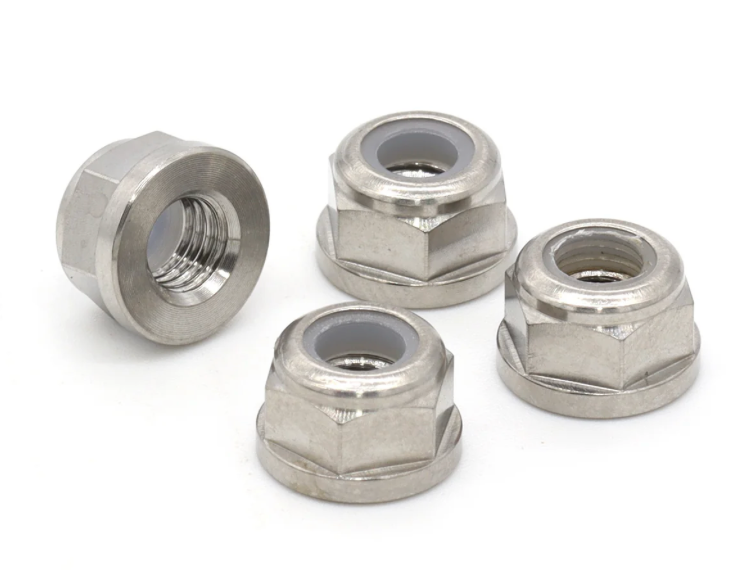 Vanquish Products VPSH026500 Titanium 5mm Nylock Nut (4 Pack)