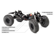 Vanquish VPS09009B VRD Stance RTR Portal Comp Rock Crawler - Silver