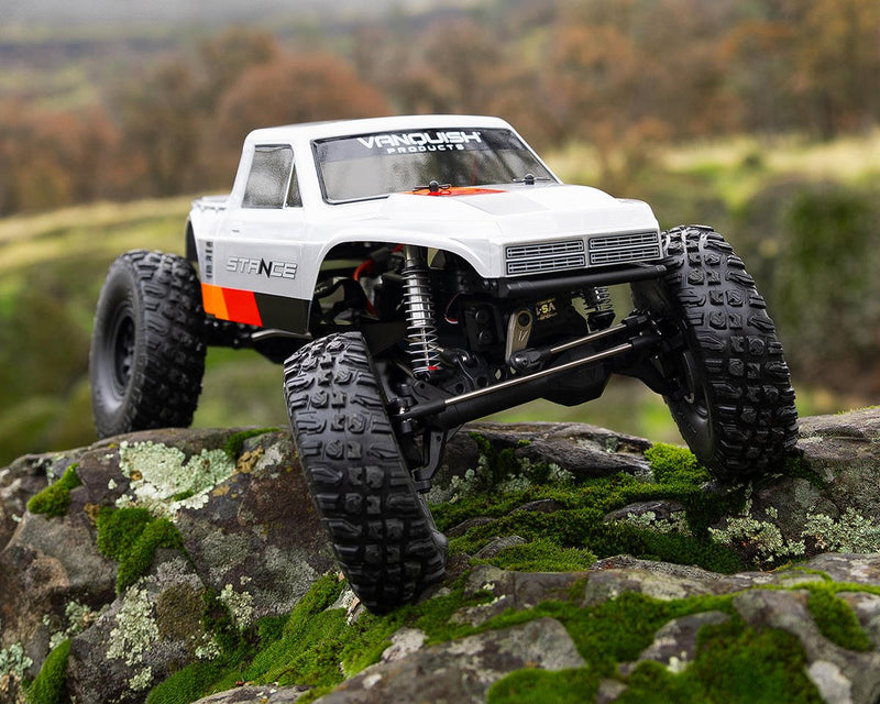 Vanquish VPS09009B VRD Stance RTR Portal Comp Rock Crawler - Silver