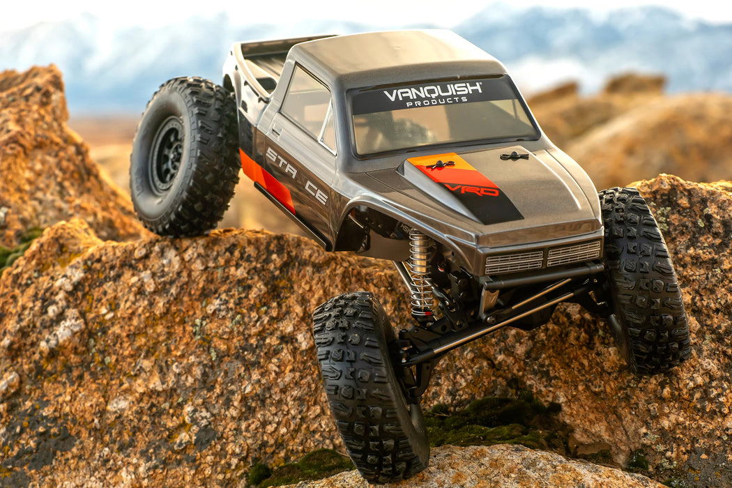 Vanquish VPS09009D VRD Stance RTR Portal Comp Rock Crawler - Graphite
