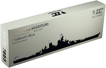 VEE Hobby Models P57003 1/700 Platinum USS Missouri BB-63 1945 Plastic Model Kit