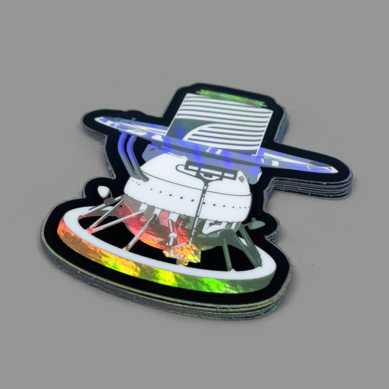 Chop Shop Studio First on Venus: Venera Holographic Style Sticker
