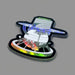 Chop Shop Studio First on Venus: Venera Holographic Style Sticker