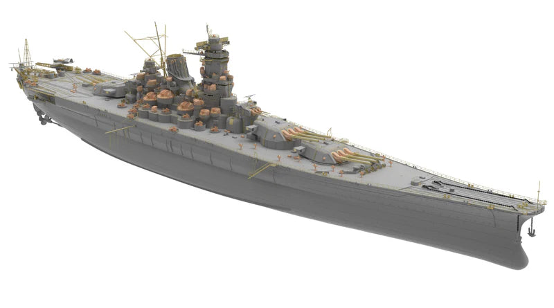 Very Fire 350903DX 1/350 IJN Battleship Musashi (Deluxe Kit) Model Ship Kit