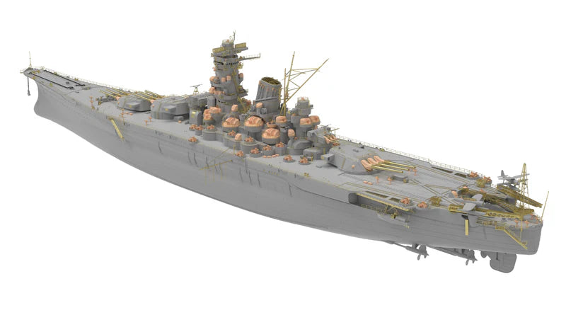 Very Fire 350903DX 1/350 IJN Battleship Musashi (Deluxe Kit) Model Ship Kit