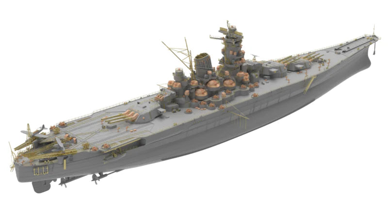 Very Fire 350903DX 1/350 IJN Battleship Musashi (Deluxe Kit) Model Ship Kit