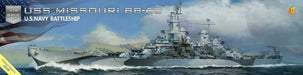 Very Fire 350909DX 1/350 USS Missouri BB-63 (Deluxe Kit) Model Ship Kit