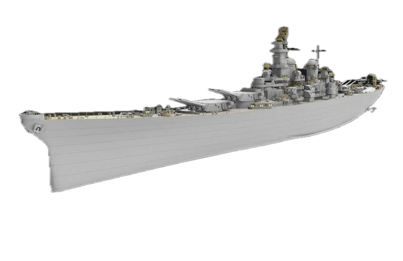 Very Fire 350910 1/350 USS Battleship Iowa BB-61 Battleship Model Ship Kit