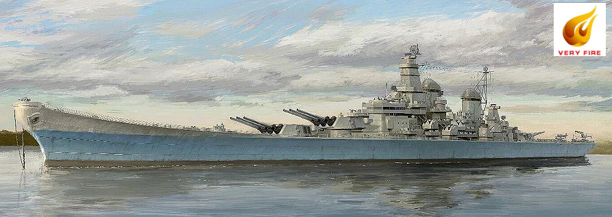 Very Fire 350911 1/350 USS New Jersey BB-62 Battleship Model Ship Kit