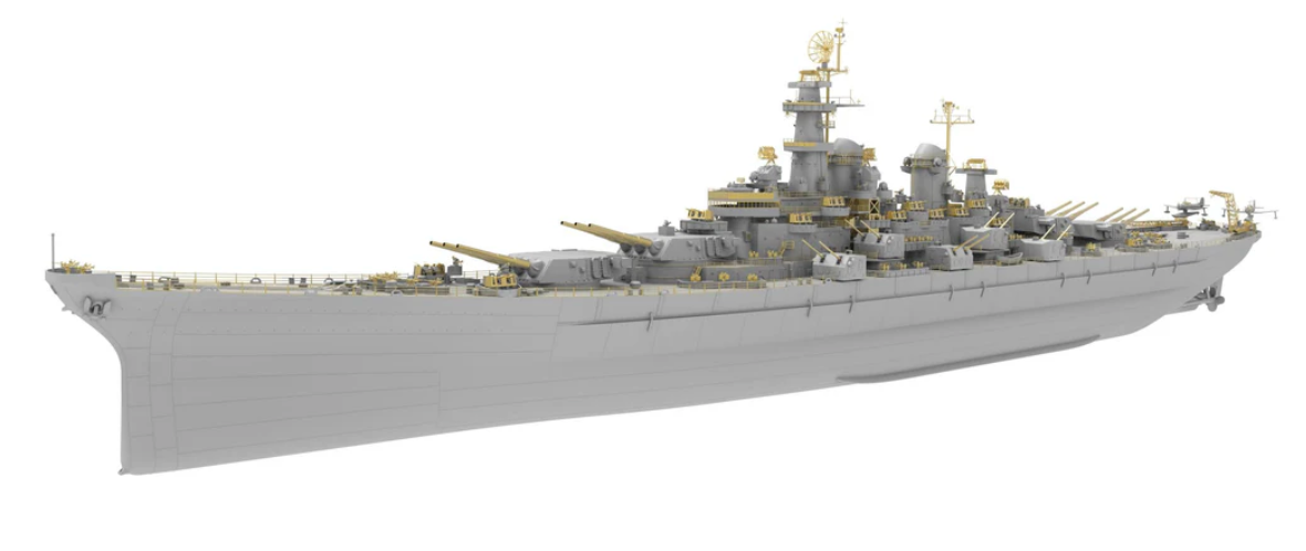 Very Fire 350913DX 1/350 USS Montana BB-67 (Deluxe Kit) Model Ship Kit