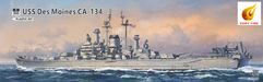 Very Fire 350918 1/350 USS Des Moines CA-134 Cruiser Model Ship Kit