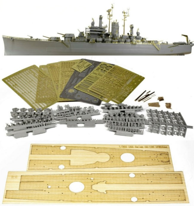 Very Fire 350919DX 1/350 USS Salem CA-139 Heavy Cruiser (Deluxe Kit) Model Ship Kit
