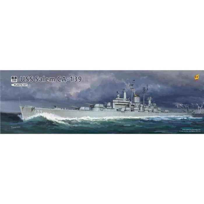 Very Fire 350919DX 1/350 USS Salem CA-139 Heavy Cruiser (Deluxe Kit) Model Ship Kit