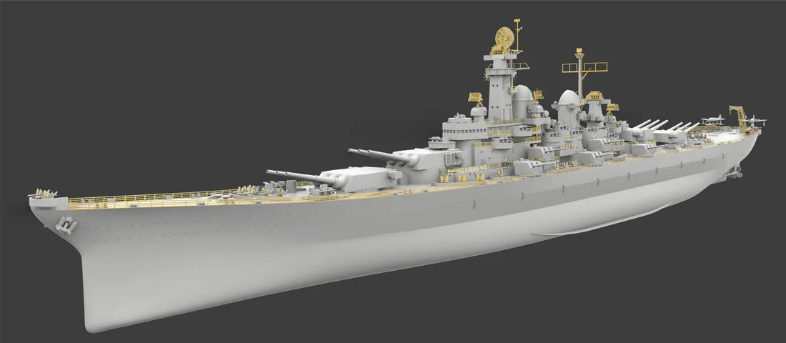 Very Fire 700901DX 1/700 USS Montana BB-67 (Deluxe Kit) Model Ship Kit