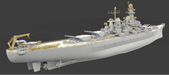 Very Fire 700901DX 1/700 USS Montana BB-67 (Deluxe Kit) Model Ship Kit