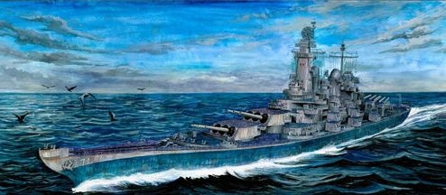Very Fire 700902 1/700 USS Louisiana BB-71 Battleship Model Ship Kit