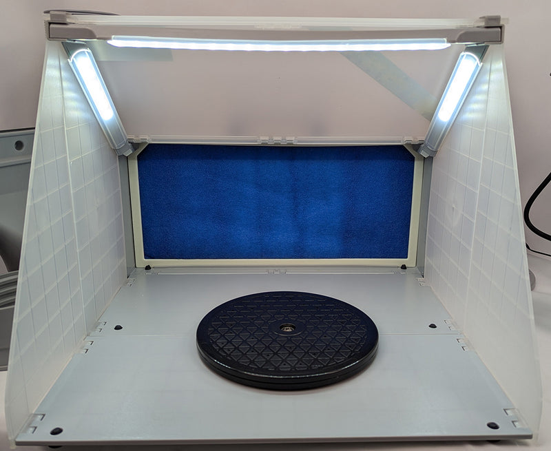 Vigiart 519 HS-E420C Paint Booth with LED Lighting