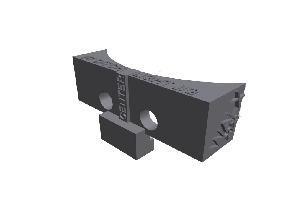 Wallace Locomotive Works 998 HO Scale E/F Unit Ditchlight Jig