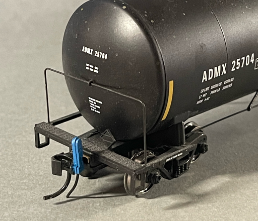 Wallace Locomotive Works SCAL-007SA  HO Scale Blue End of Train Device V2 Stand Alone Lightable (2 Pack)