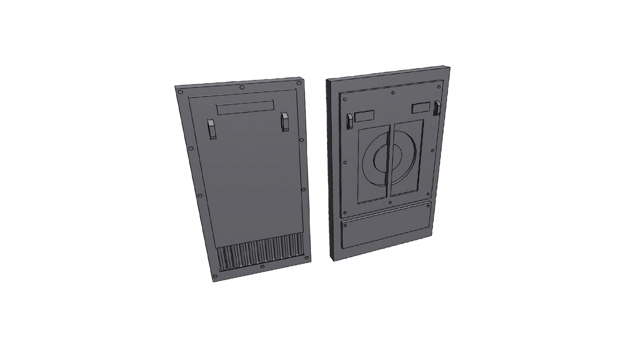 Wallace Locomotive Works WALX-014 HO Scale SD70MAC Rebuild Kit (4 Pack)