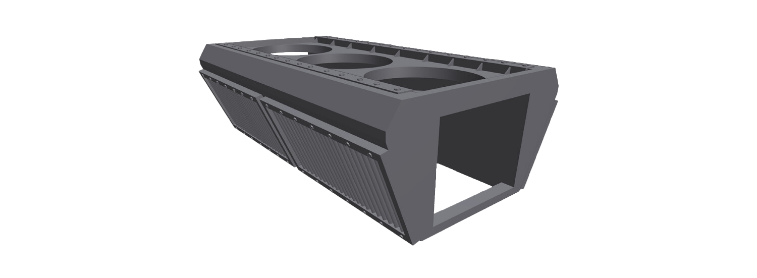 Wallace Locomotive Works WALX-023 HO Scale NS Style Flared Radiator ...