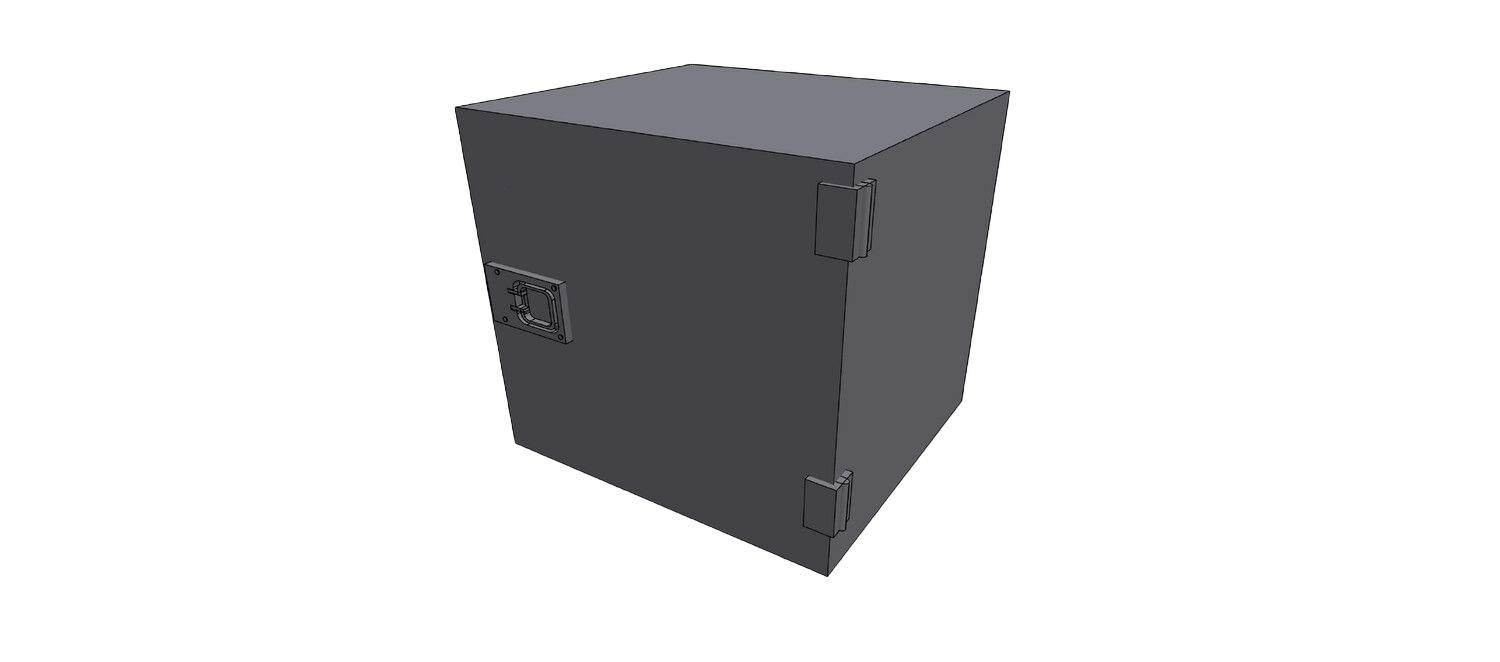 Wallace Locomotive Works WALX-024 HO Scale Dynamic Brake Electrical Box (2 Pack)