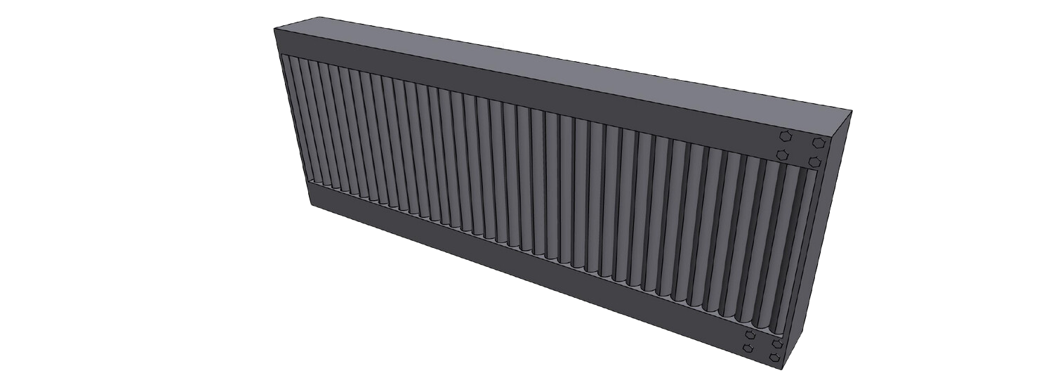 Wallace Locomotive Works WALX-032 HO Scale CP Style SD60-3 Inertial Filter Screen (2 Pack)