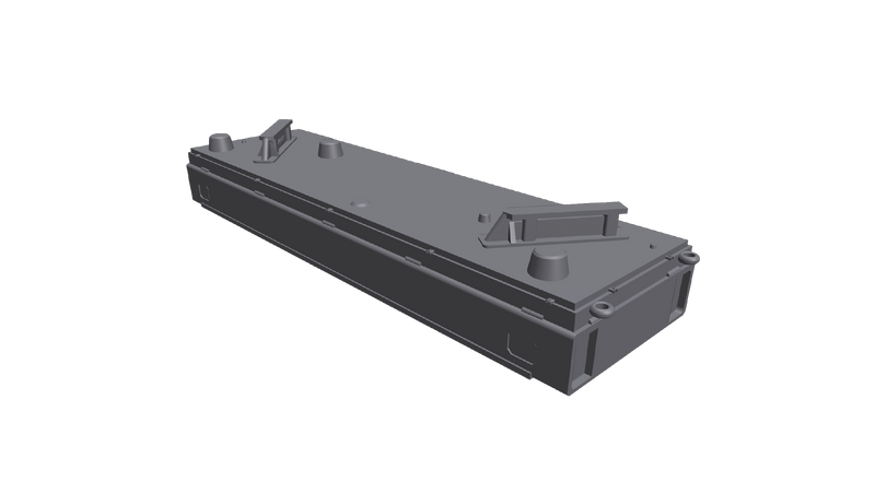 Wallace Locomotive Works WALX-039 HO Scale PTC Hightop with Conduit - UP Style (2 Pack)
