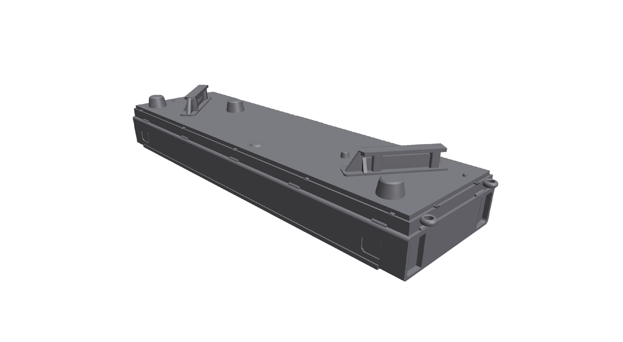 Wallace Locomotive Works WALX-039 HO Scale PTC Hightop with Conduit - UP Style (2 Pack)