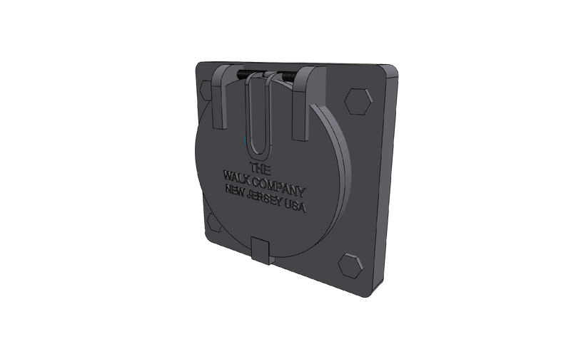 Wallace Locomotive Works WALX-052 HO Scale General MU Receptacle (4 Pack)