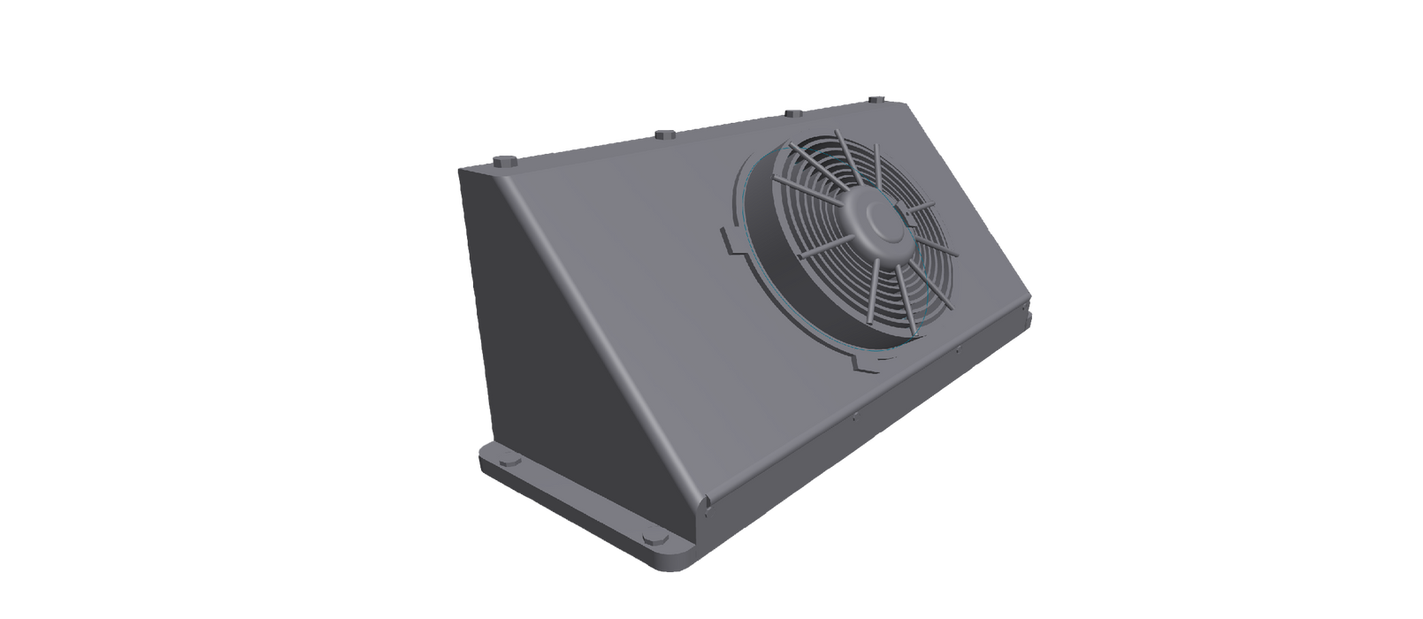 Wallace Locomotive Works WALX-068 HO Scale INPS Air Conditioner (2 Pack)