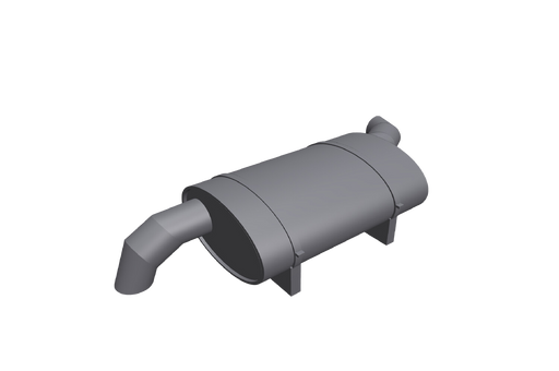 Wallace Locomotive Works WALX-073 HO Scale HEP Mufflers - Style 1 (2 Pack)